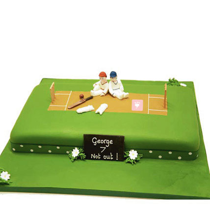 A simple cricket theme cake! 🏏🏏🏏... - Sunshine's Sweettooth | Facebook