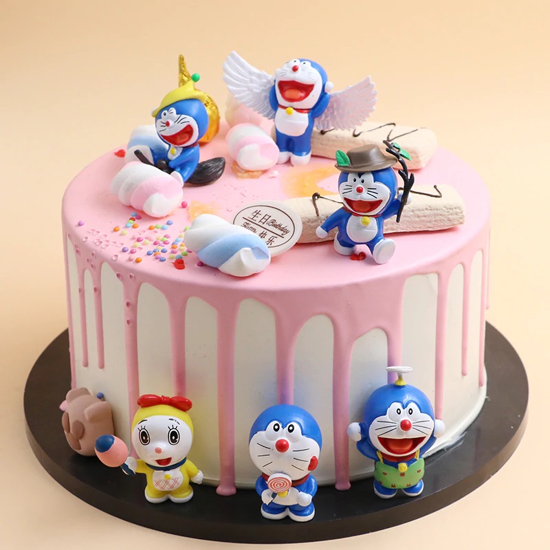 Doraemon Fondant Cake – GuptShopper