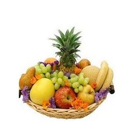 2 Kg Mixed Fruits with Basket