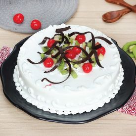Kiwi Cherry Vanilla cake