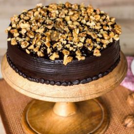 Choco walnut delicious cake
