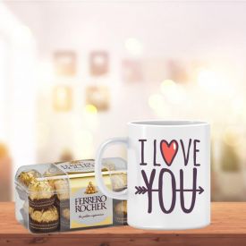 Ferrero Rocher with Mug