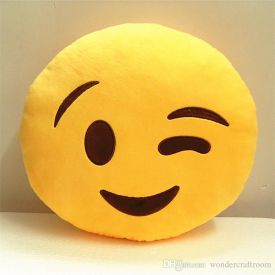 Smiley cushion for kids