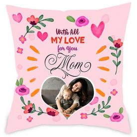 Love you Mummy Photo Upload Personalised Cushion