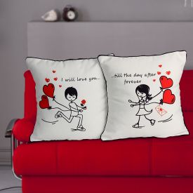 Couple Cushion with Love