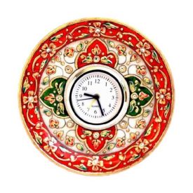 Round Clock (Marble)