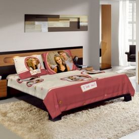 PERSONALIZED BEDSHEET PRINTED ALL OVER
