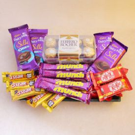 Chocolate With Diwali Celebration