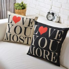 Double Side Love You Cushion