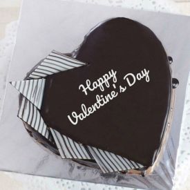 1 Kg heart shape valentines cake