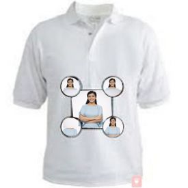 Personalized T-Shirt (Polo Neck)