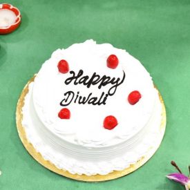Vanilla Diwali Cake