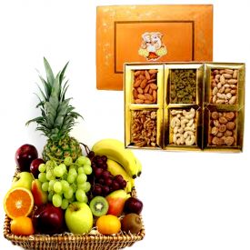 Dry Fruits with Fruits