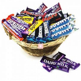 Mixed Chocolate with Basket