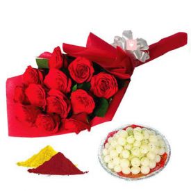 Red Roses, Rasgulla with gulal