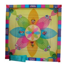 Plastic Multicolor carrom board