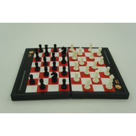 Folding chess board game
