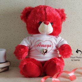 Name And Photo Personalized Teddy