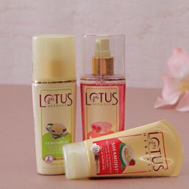 Lotus Herbals Cleanser With Toner And Moisturizer
