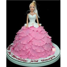 Cake Barbie Doll