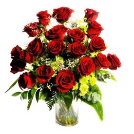 24 red roses lovely