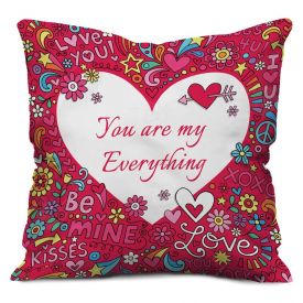 Valentine Gifts for Cushion Pink