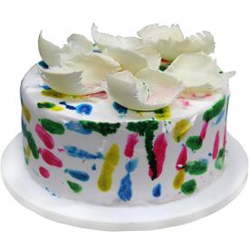 Colourful Holi Cake