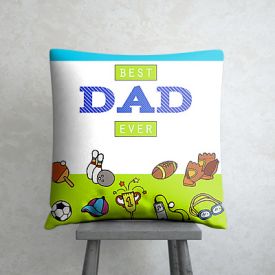 Best Dad personalized cushio