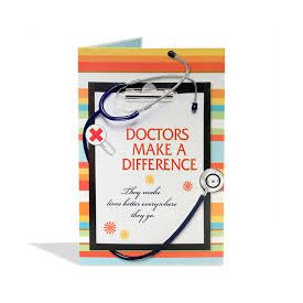doctors gift greeting card