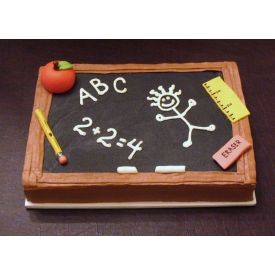 Happy Teacher's Day Cake For Teacher With Name