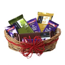 A Basket Of Sweet Chocolates