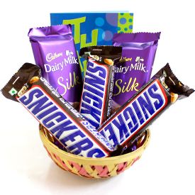Basket of Chocolate Surprise