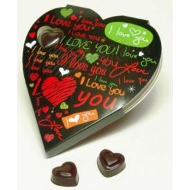 Heart shape chocolates