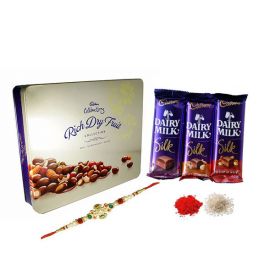 Chocolates with Rakhi