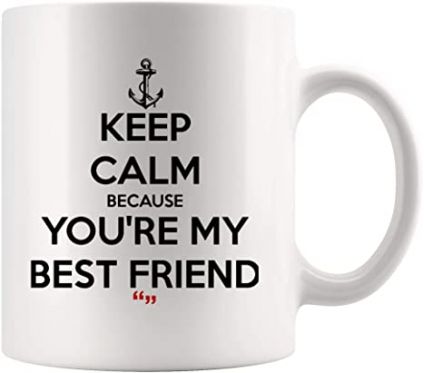 Keep calm smooth friendship mug