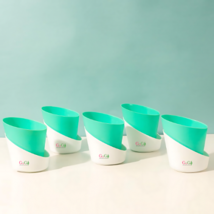 5 Pcs Turquoise Green Self watering pot