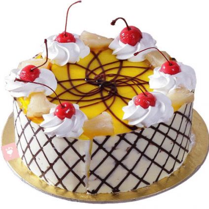 Round Pineapple Cake