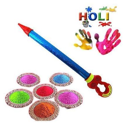 Pichkari With Holi Colour Combo