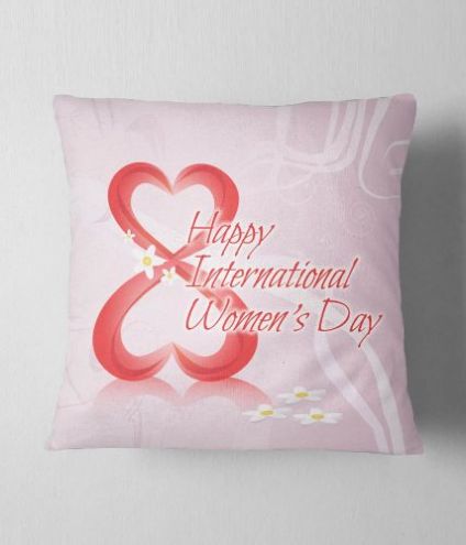Beautiful cushion for women's day
